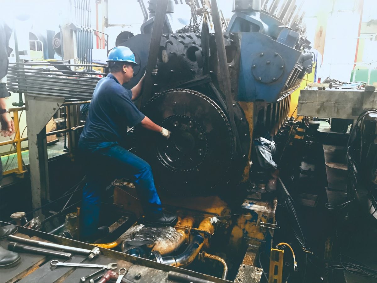 Rehabilitasi Mesin ALLEN 4016  PLTD Merawang image 1